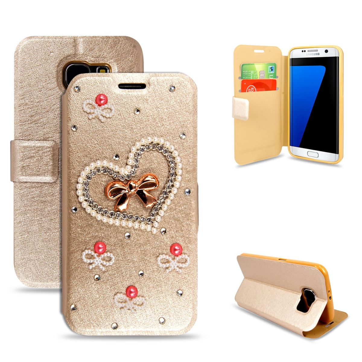 Case for Samsung Galaxy Note 20 10 9 8 7 5 Leather Wallet Flip Phone Stand Cover