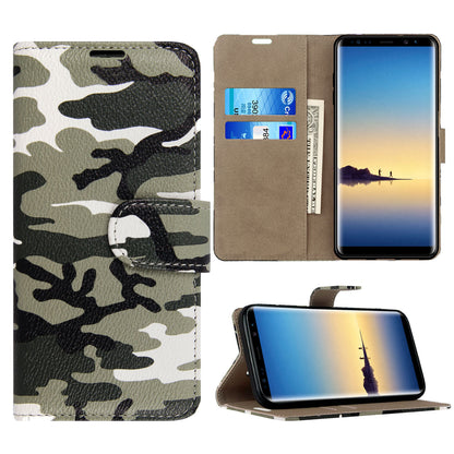 Case for Samsung Galaxy Note 20 10 9 8 7 5 Leather Wallet Flip Phone Stand Cover