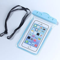Waterproof Phone Pouch with Lanyard Underwater Universal Mobile Cover Dry Bag UK