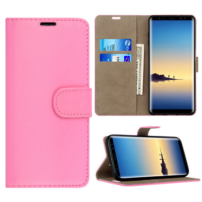 Case for Samsung Galaxy Note 20 10 9 8 7 5 Leather Wallet Flip Phone Stand Cover