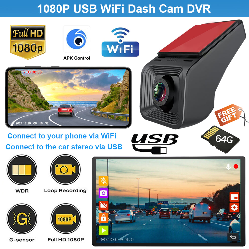 7" Android13 Car Wireless Carplay Android Auto Radio+Cam+Dvr for Audi A3 2003-12