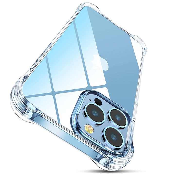 Clear Case for Iphone 15 14 13 11 12 Pro Max 7 8 SE X Shockproof Gel Cover