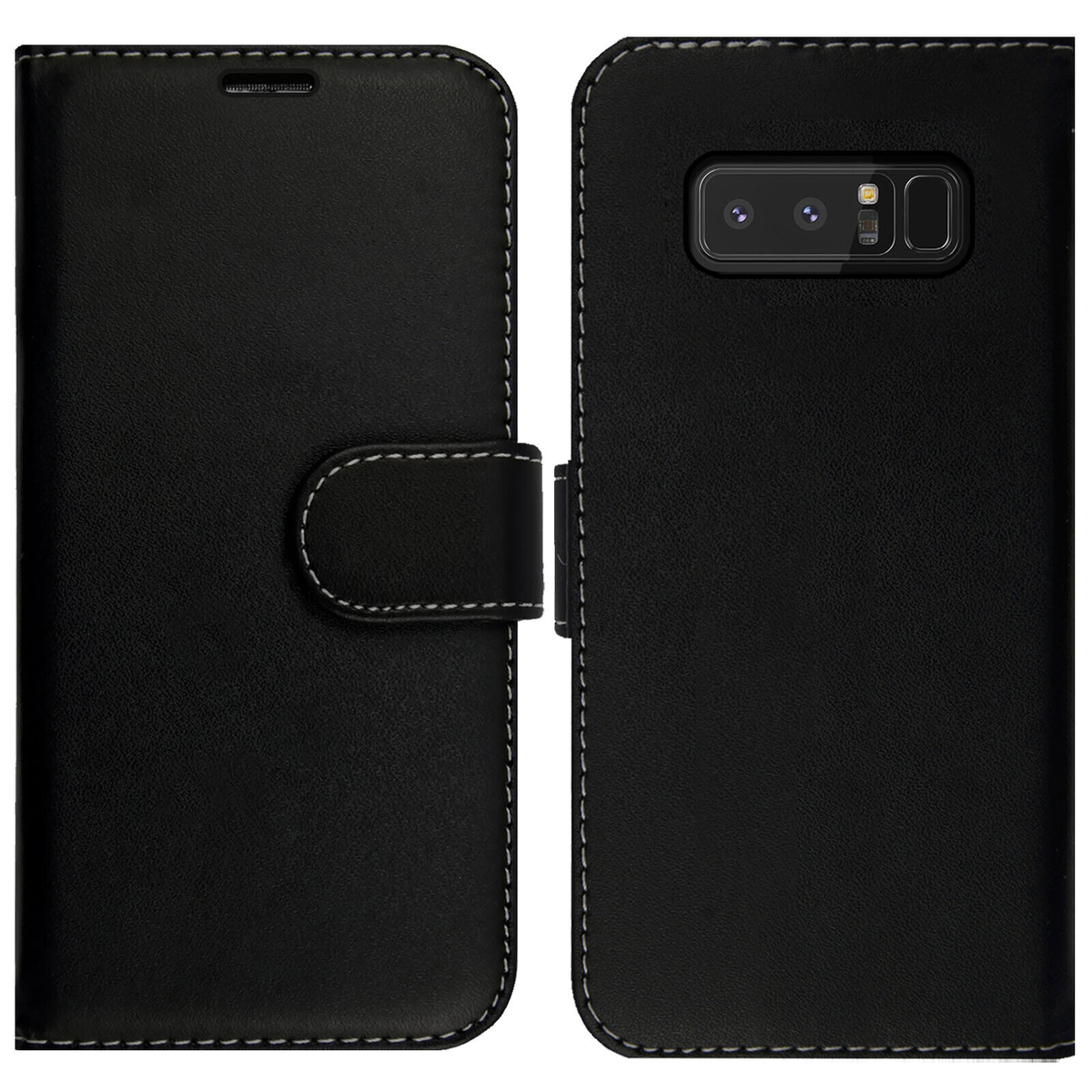 Case for Samsung Galaxy Note 20 10 9 8 7 5 Leather Wallet Flip Phone Stand Cover