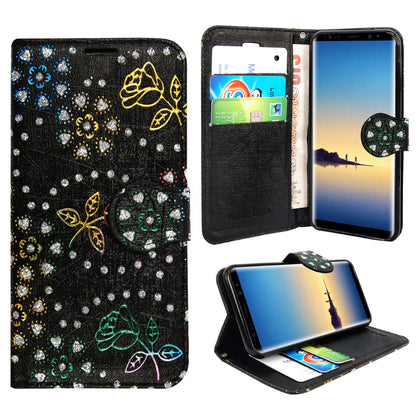 Case for Samsung Galaxy Note 20 10 9 8 7 5 Leather Wallet Flip Phone Stand Cover