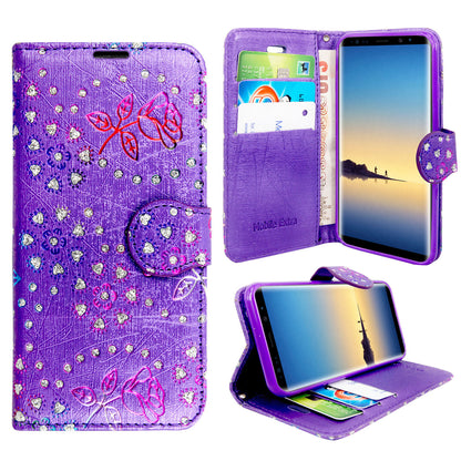 Case for Samsung Galaxy Note 20 10 9 8 7 5 Leather Wallet Flip Phone Stand Cover