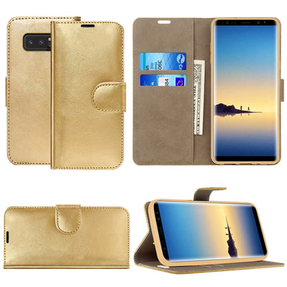 Case for Samsung Galaxy Note 20 10 9 8 7 5 Leather Wallet Flip Phone Stand Cover