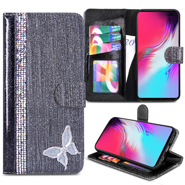 Case for Samsung Galaxy Note 20 10 9 8 7 5 Leather Wallet Flip Phone Stand Cover