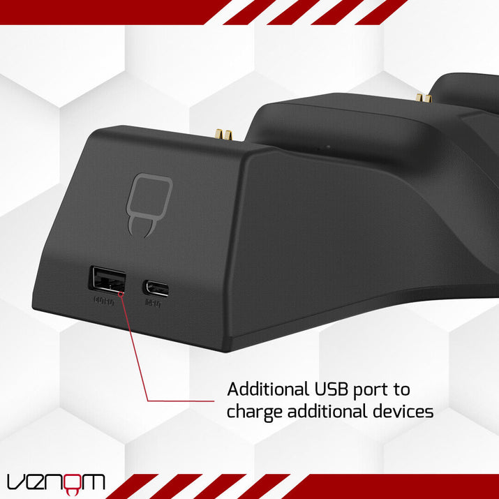 Xbox Charging Dock with Rechargeable Batteries for Series X Series S Xbox One