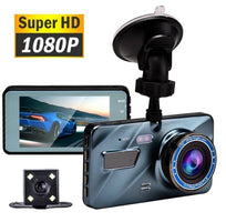 Capture Every Moment with the JUSTOP Full HD 1080P Car Dash Cam Kit – Front and Rear Cameras with Night Vision