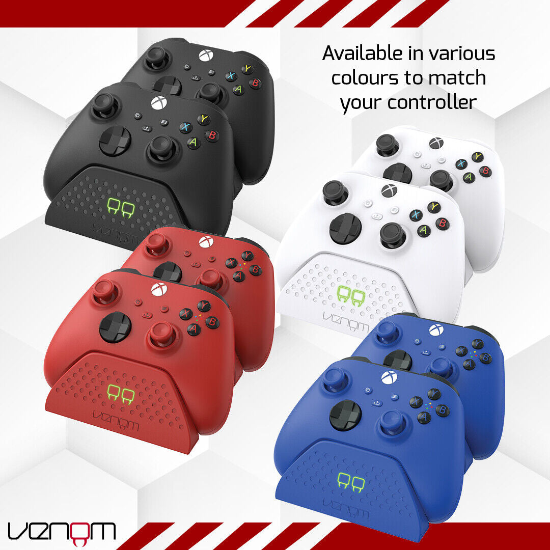 Xbox Charging Dock and Rechargeable Battery Packs for Series X Series S Xbox One