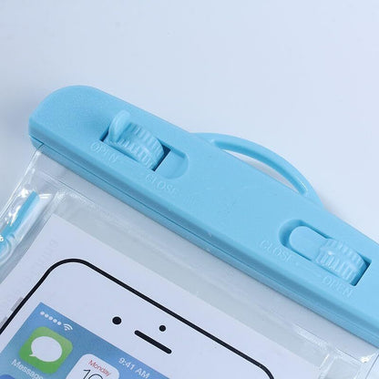 Waterproof Phone Pouch with Lanyard Underwater Universal Mobile Cover Dry Bag UK