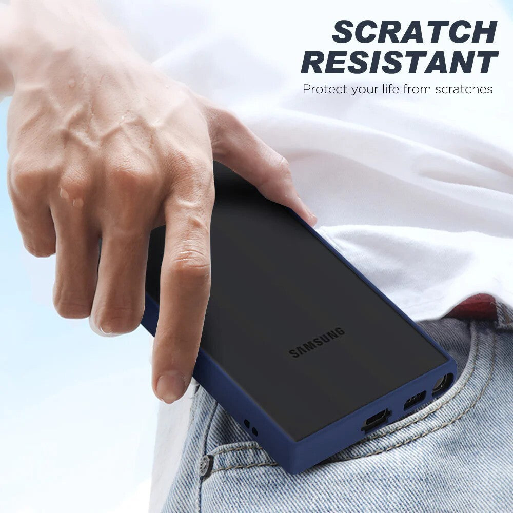 Armor Hard Phone Case for Samsung S25 S23 S24 plus S22 Ultra A14 A34 A54 Cover