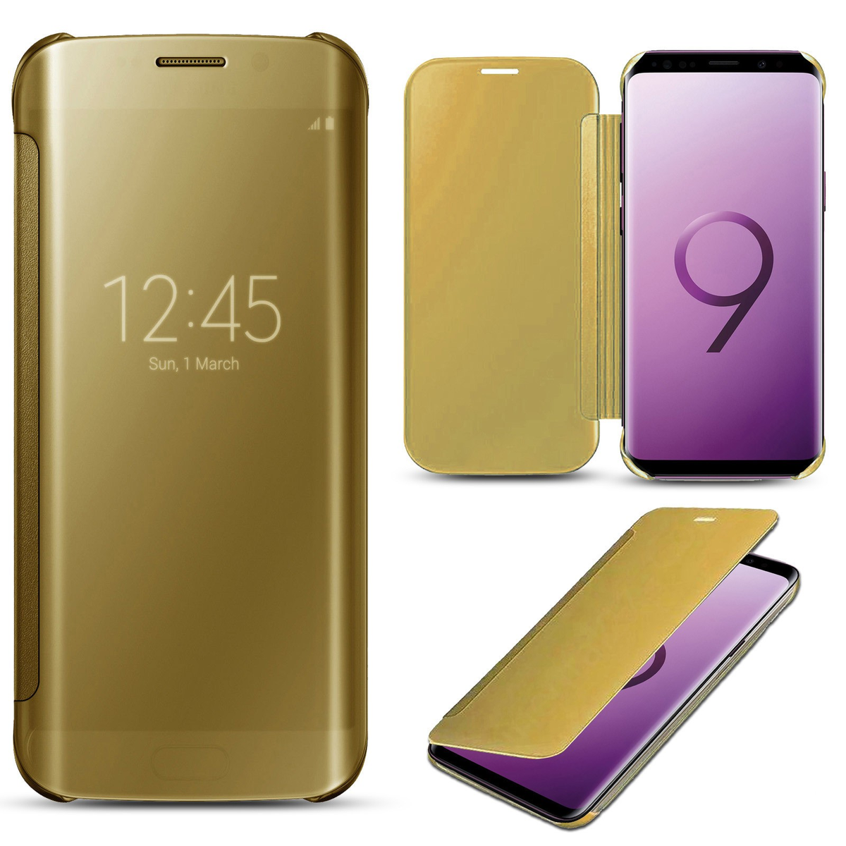 Case for Samsung Galaxy Note 20 10 9 8 7 5 Leather Wallet Flip Phone Stand Cover