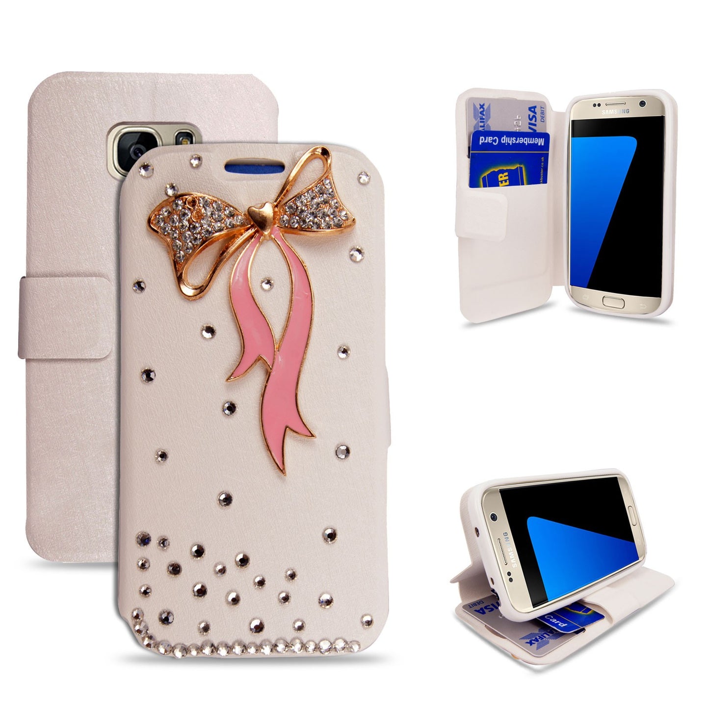 Case for Samsung Galaxy Note 20 10 9 8 7 5 Leather Wallet Flip Phone Stand Cover