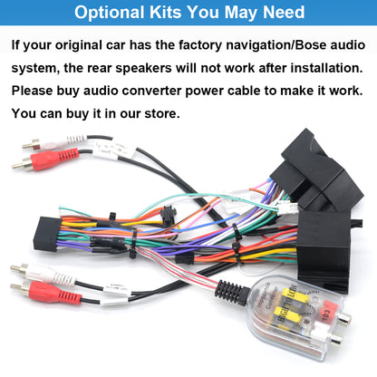 7" Android13 Car Wireless Carplay Android Auto Radio+Cam+Dvr for Audi A3 2003-12