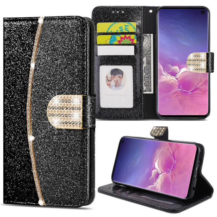 Case for Samsung Galaxy Note 20 10 9 8 7 5 Leather Wallet Flip Phone Stand Cover