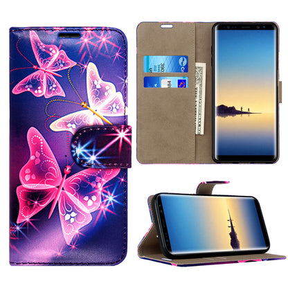 Case for Samsung Galaxy Note 20 10 9 8 7 5 Leather Wallet Flip Phone Stand Cover