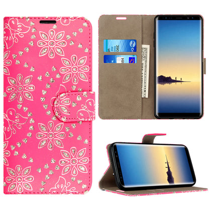 Case for Samsung Galaxy Note 20 10 9 8 7 5 Leather Wallet Flip Phone Stand Cover